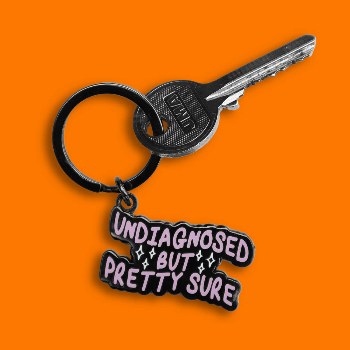 Undiagnosed But Pretty Sure Keyring • Luna