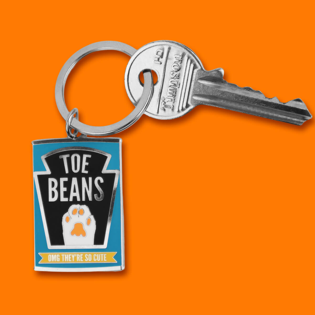 Toe Token Keychains Toe Beans Keyring • Luna