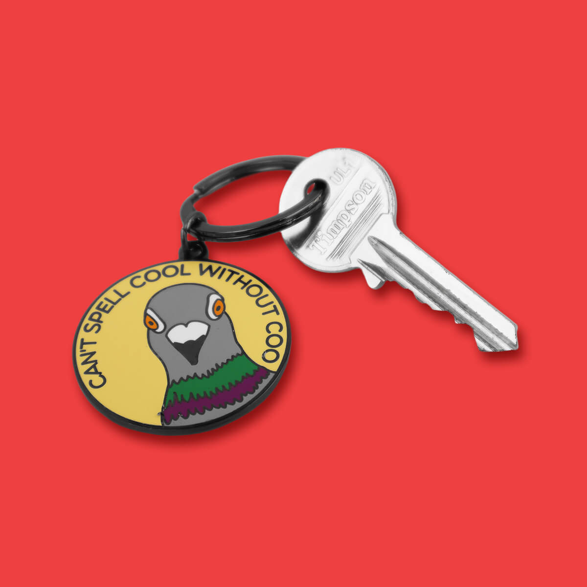 Can't Spell Cool Without Coo Keyring • Luna