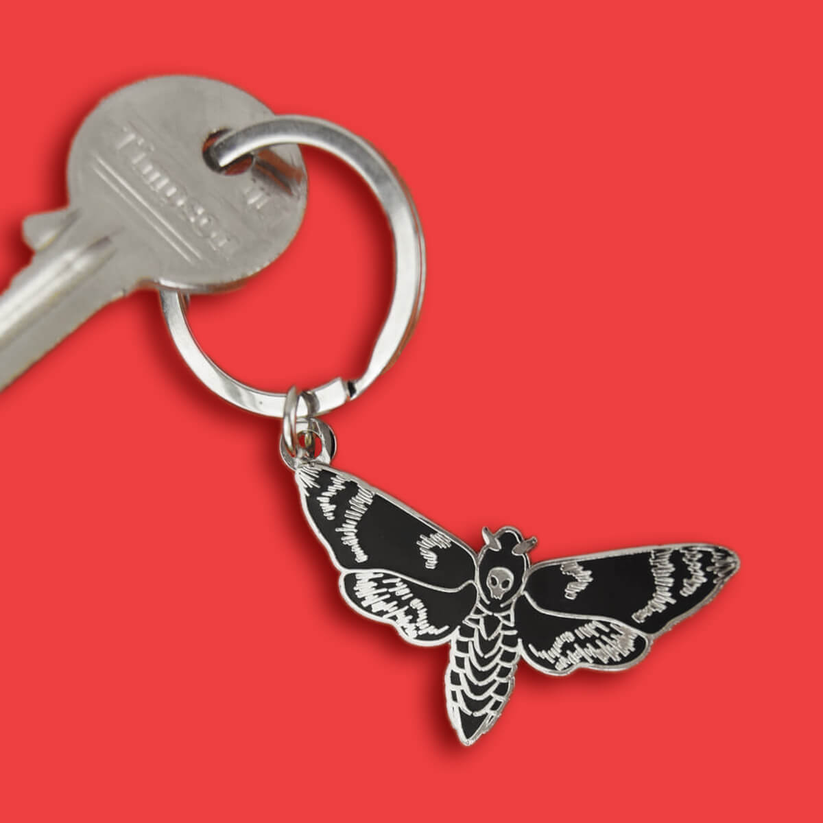 Moth Keyring