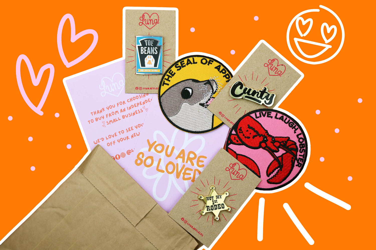 Luna Homepage Banner - Order