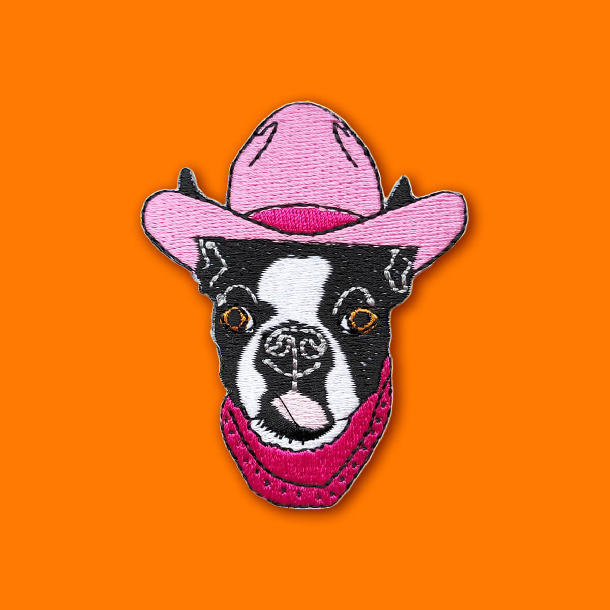 Dog Cowboy Patch