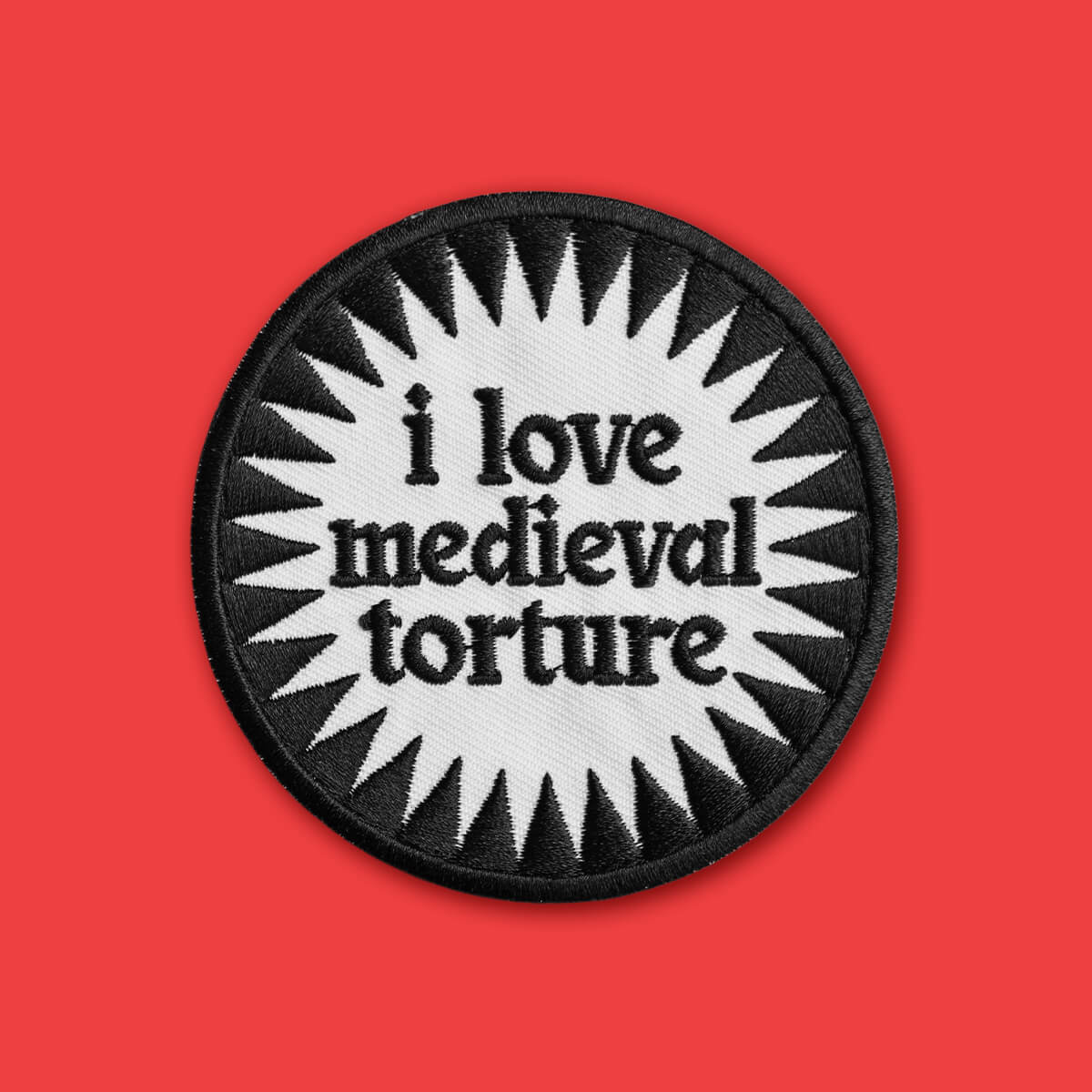 I Love Medieval Torture Patch • Luna