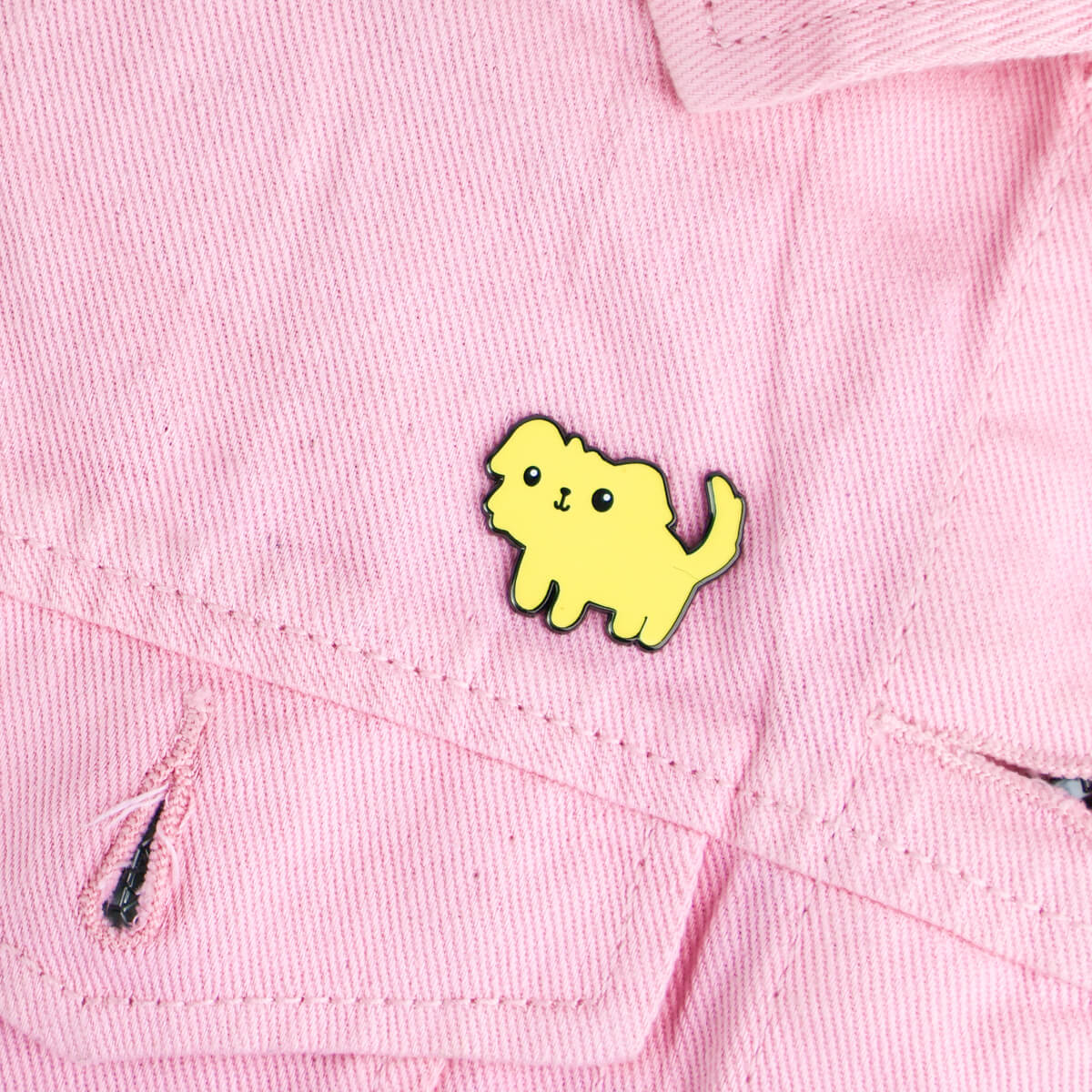 Golden Retriever Enamel Pin • Luna