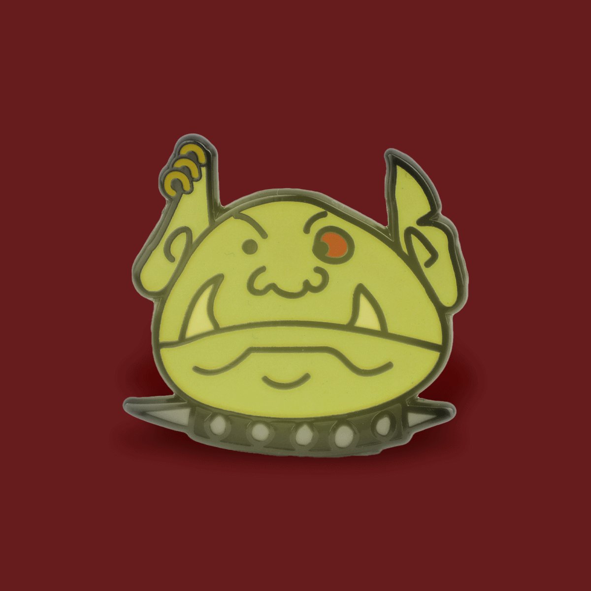 Silly Goblin Enamel Pin • Luna