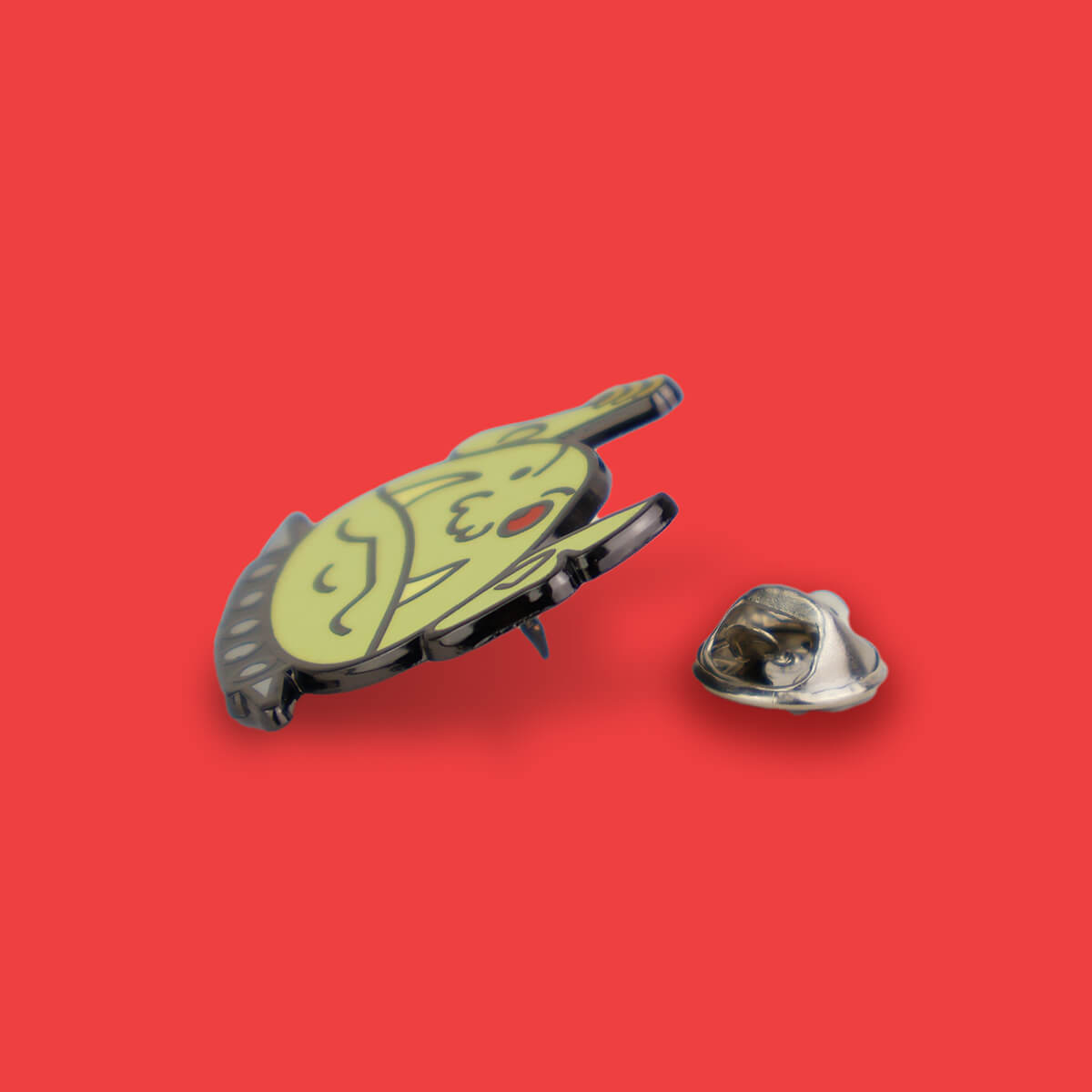 Silly Goblin Enamel Pin • Luna