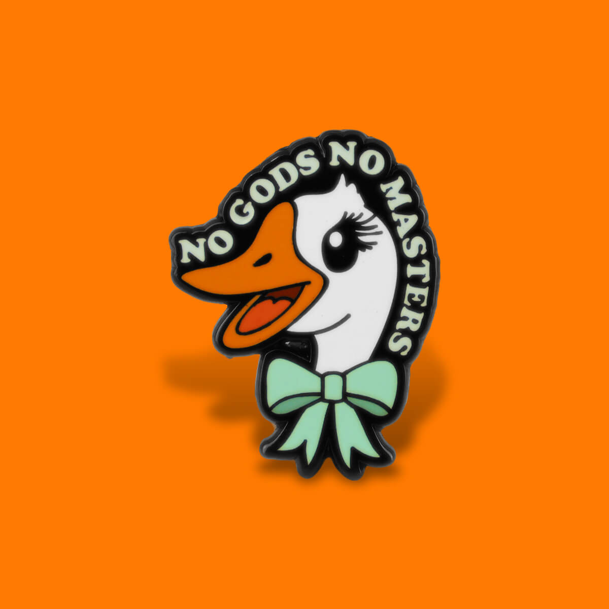 No Gods, No Masters Enamel Pin • Luna
