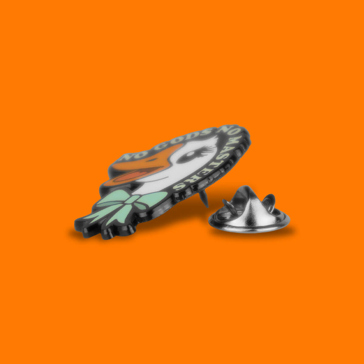 No Gods, No Masters Enamel Pin • Luna