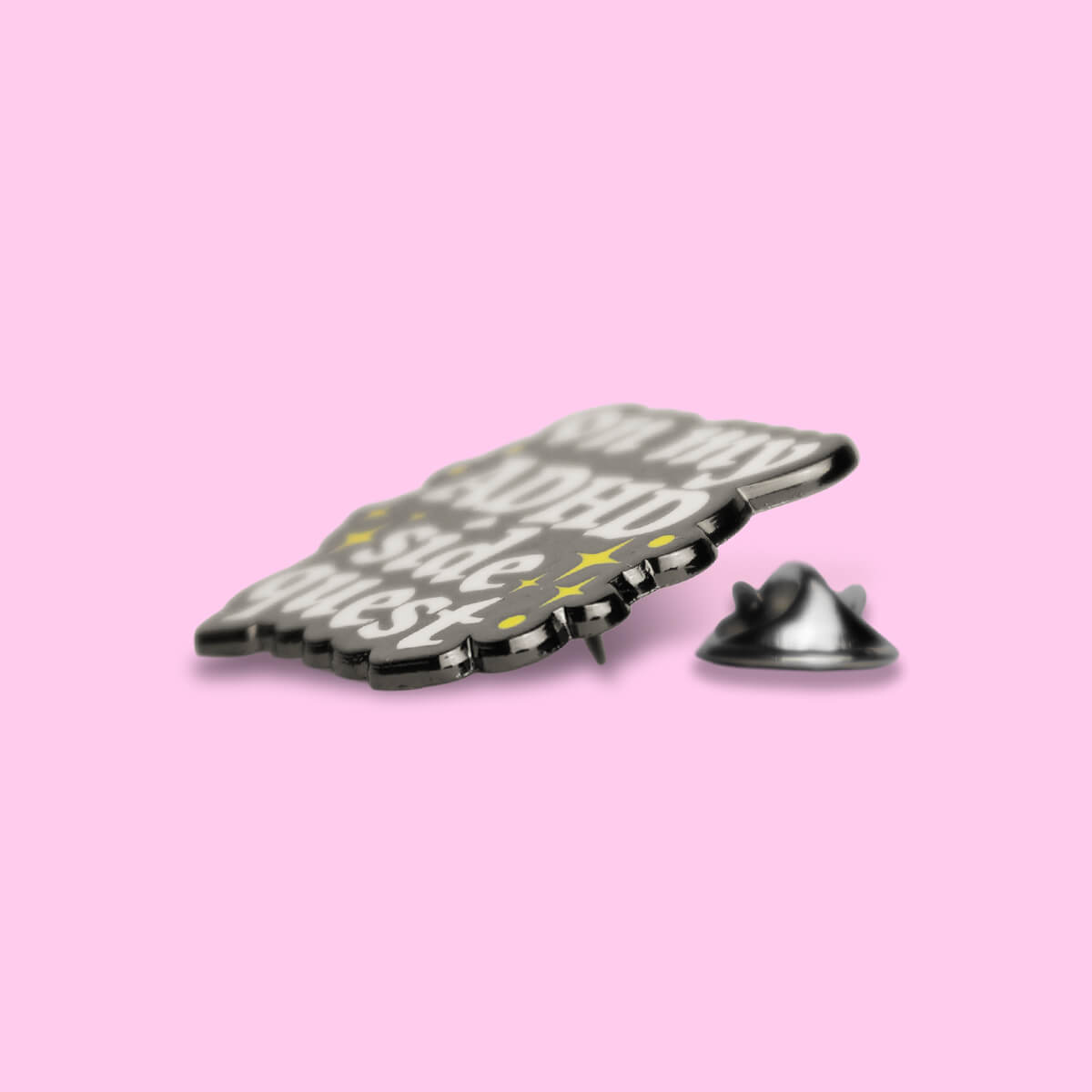 On My ADHD Side Quest Enamel Pin • Luna