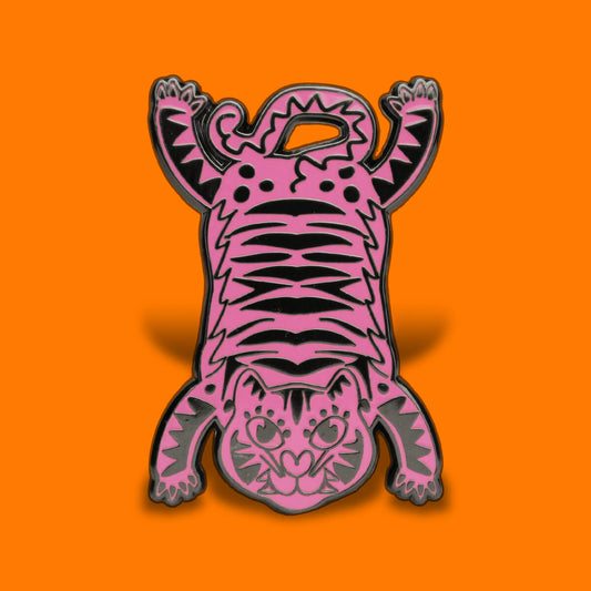 Tibetan Tiger Enamel Pin • Luna
