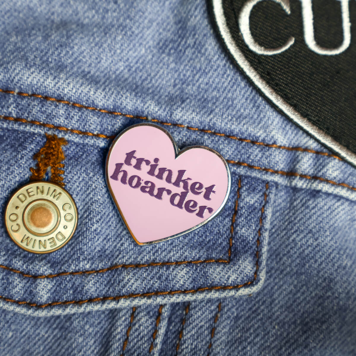 Trinket Hoarder Enamel Pin