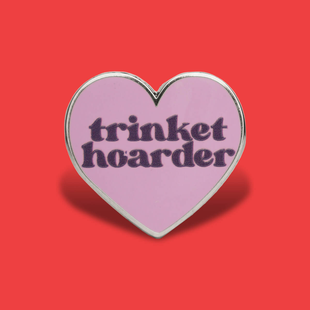 Trinket Hoarder Enamel Pin • Luna