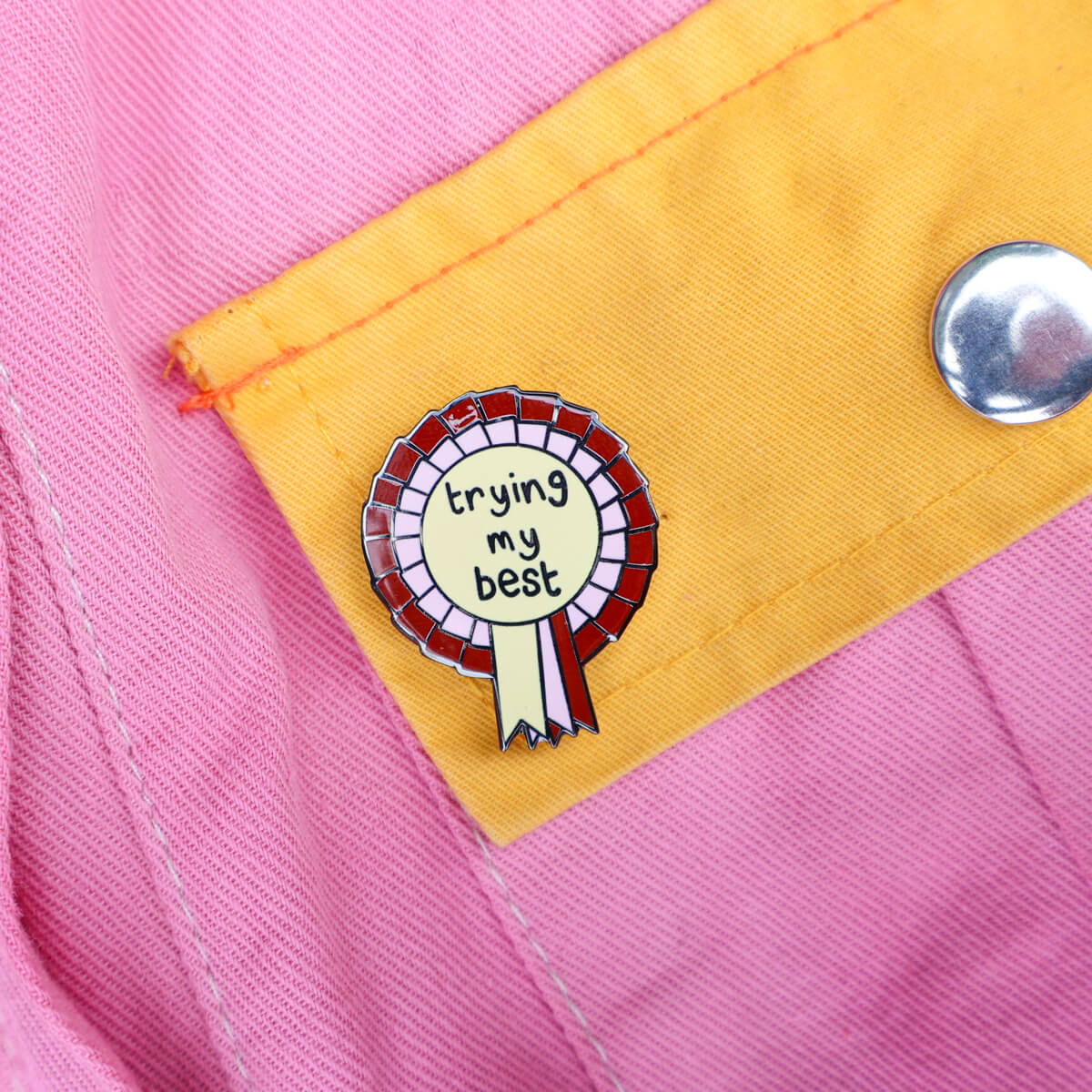 Tried My Best Enamel Pin ❤︎ Luna