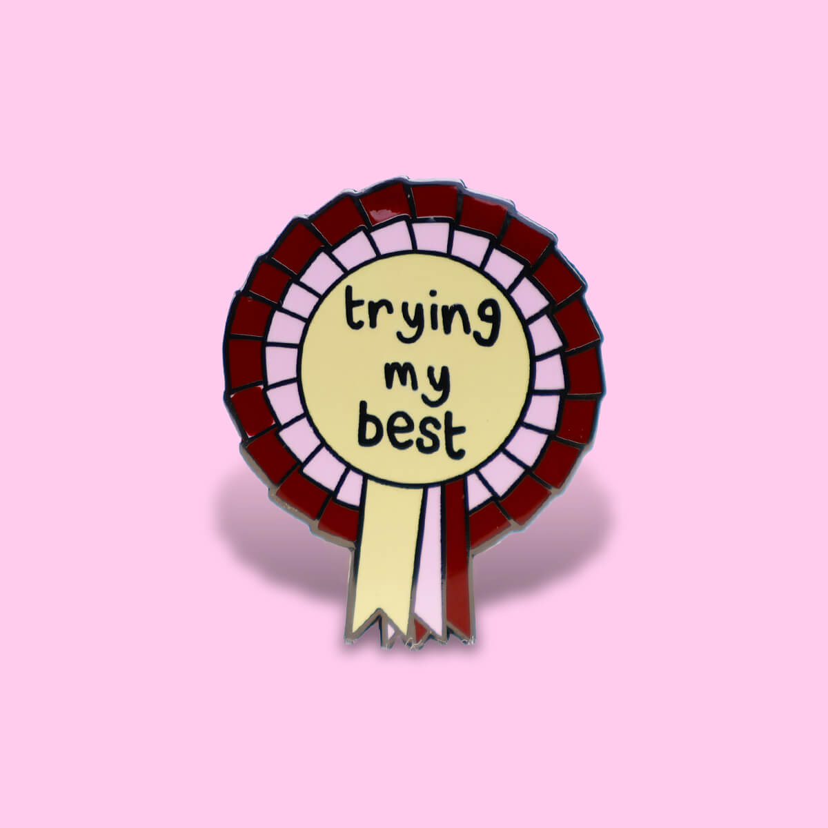 Tried My Best Enamel Pin • Luna