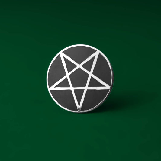 Pentagram Enamel Pin | Luna