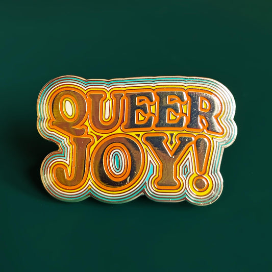 Queer Joy! Enamel Pin | Luna