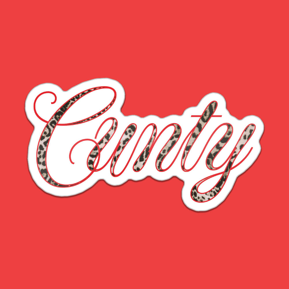 Cunty Sticker • Luna