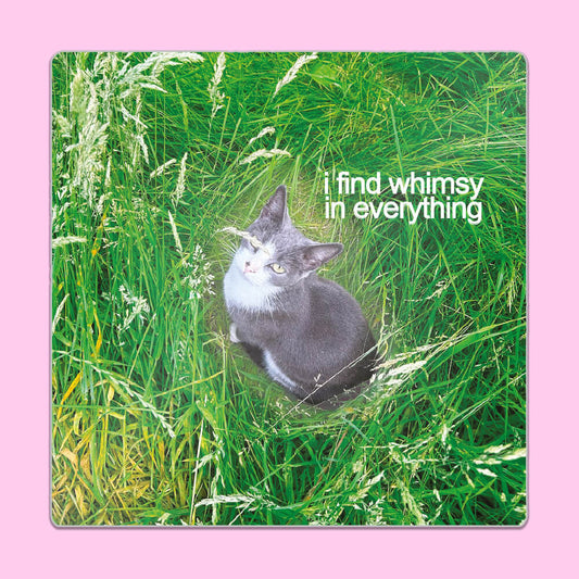 I Find Whimsy In Everything Sticker • Luna