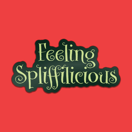 Feeling Spliffilicious Sticker • Luna