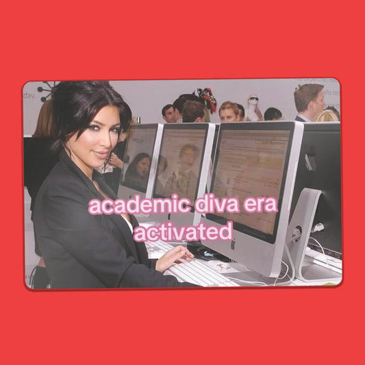 Academic Diva Era Activated Sticker • Luna