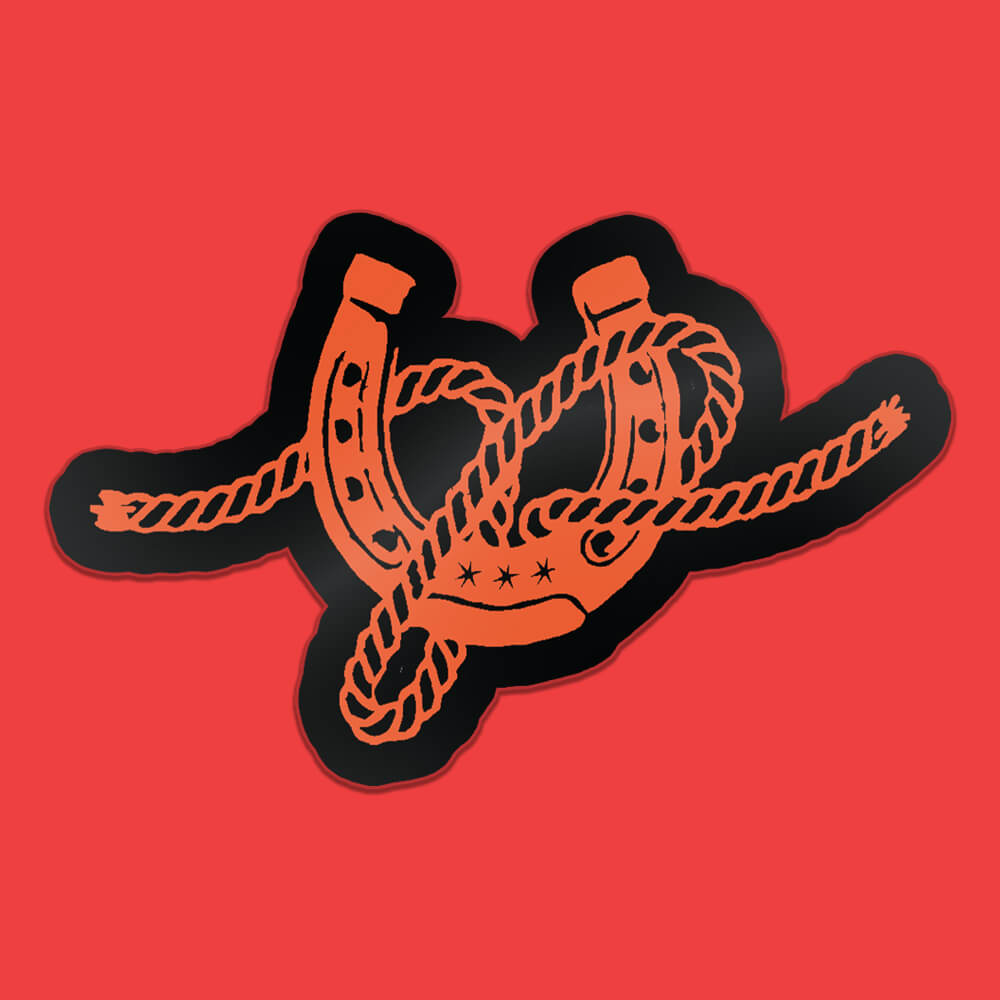 Horseshoe Sticker • Luna