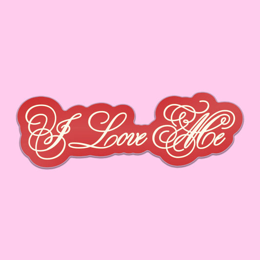 I Love Me Sticker • Luna