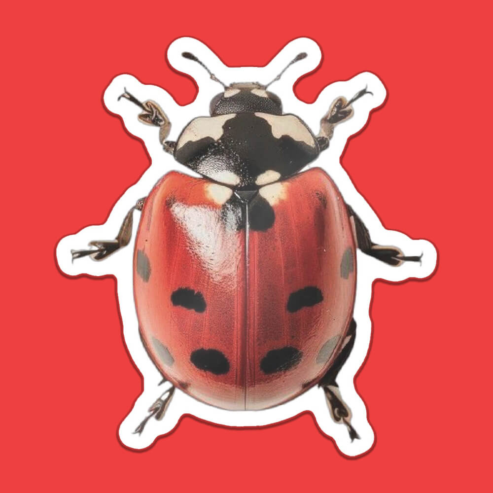 Ladybird Sticker • Luna