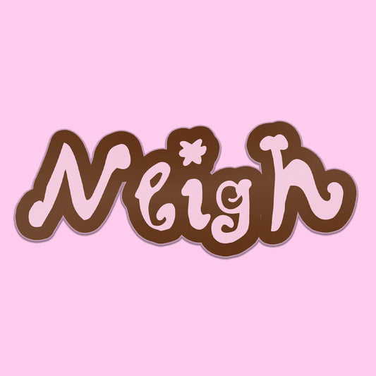 Neigh Sticker • Luna