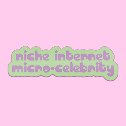 Niche Internet Micro-Celebrity Sticker • Luna