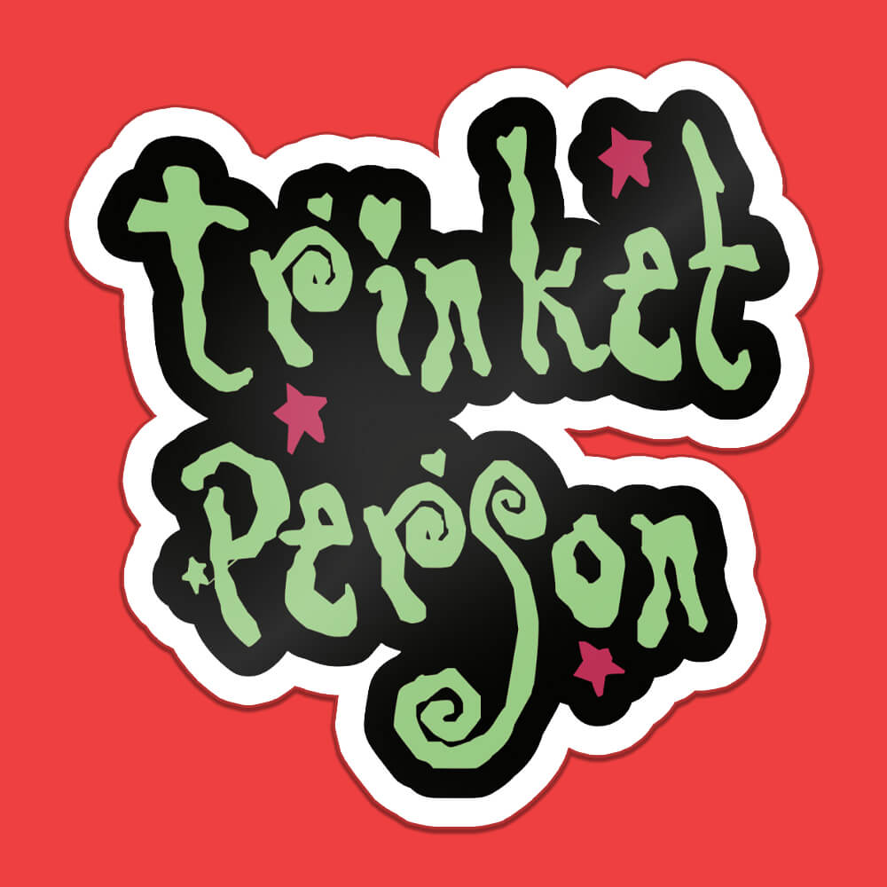 Trinket Person Sticker • Luna