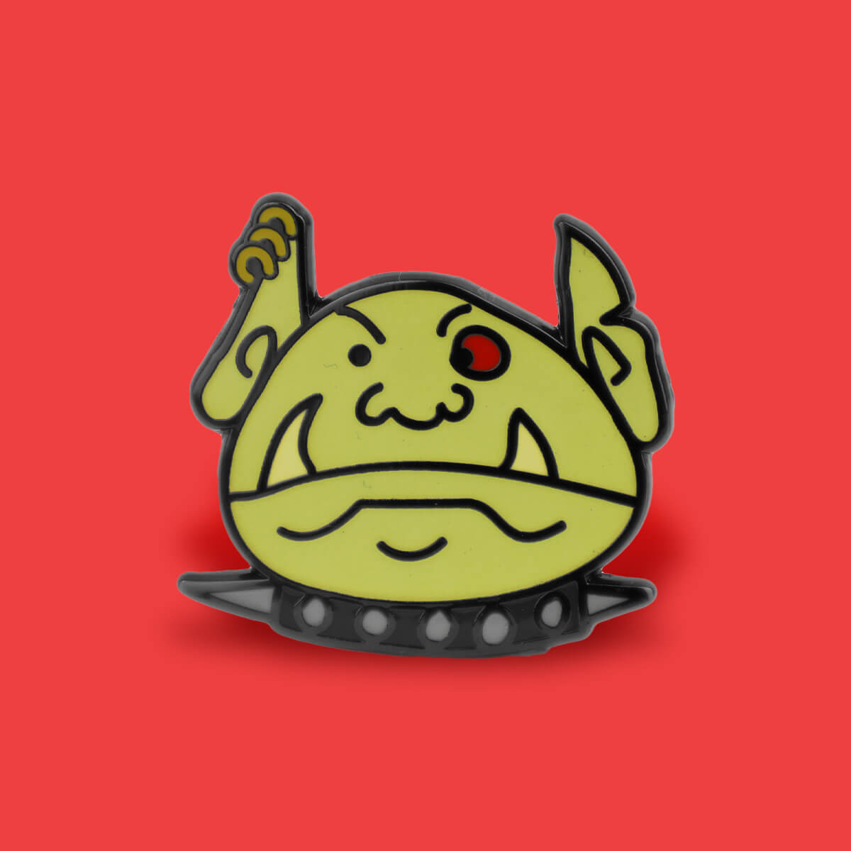 Silly Goblin Enamel Pin • Luna