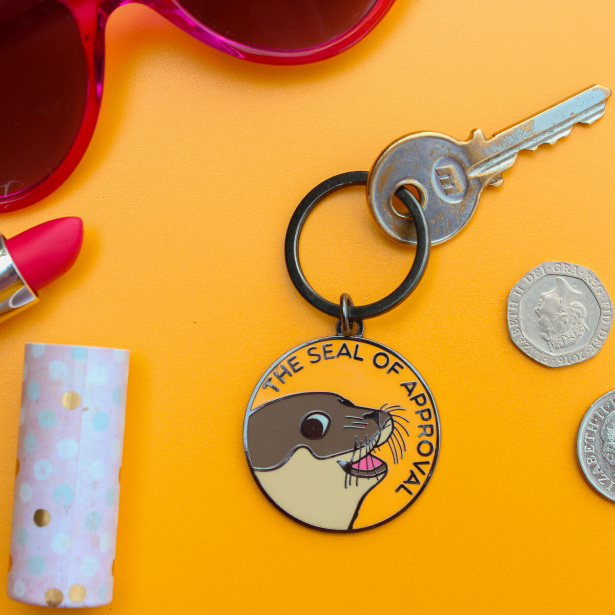 The Seal of Approval Keyring | Luna