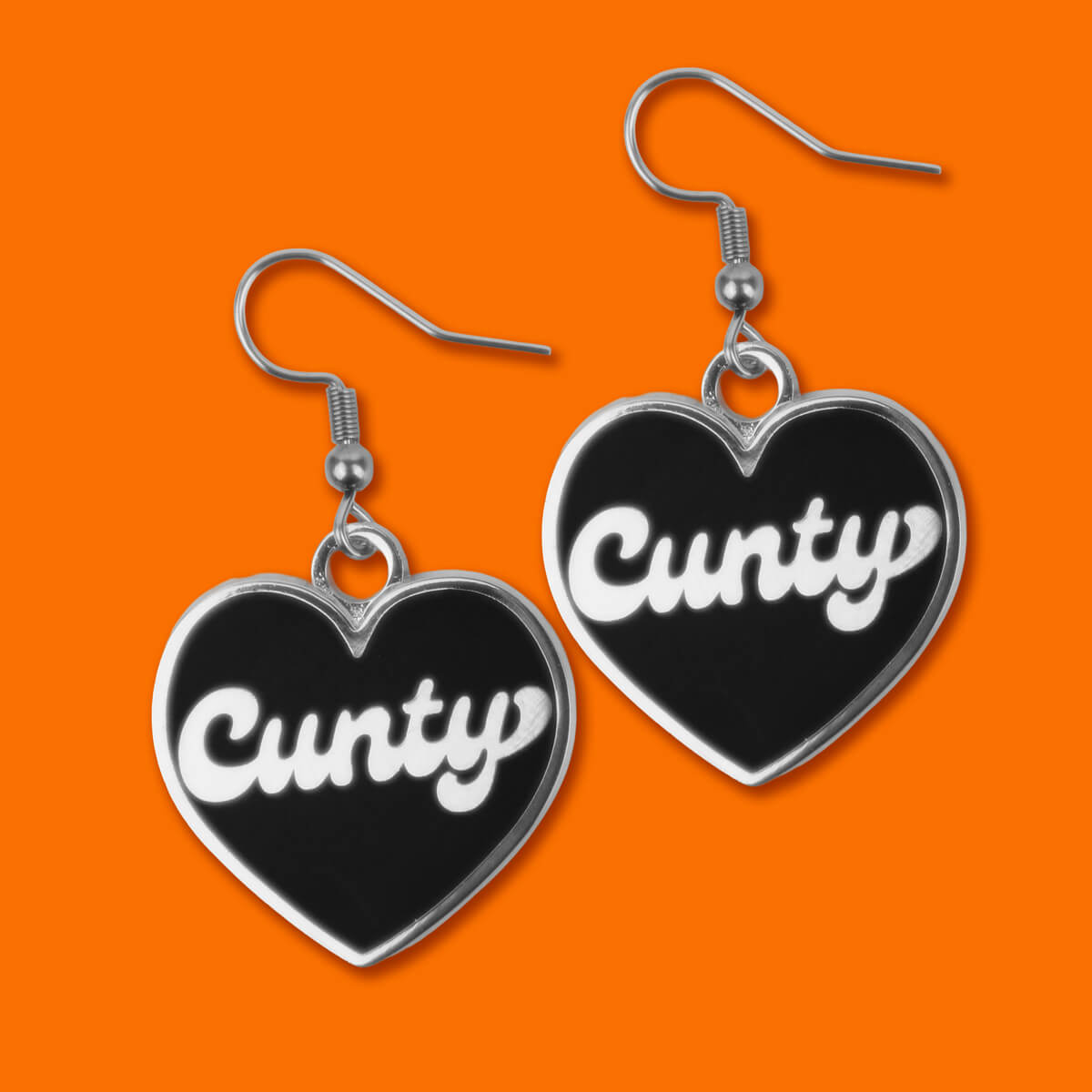 Cunty Heart Earrings • Luna
