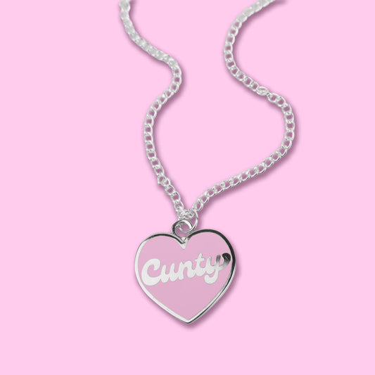 Cunty Heart Necklace • Luna