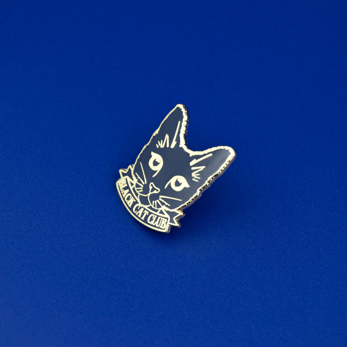 Black Cat Club Pin - Luna