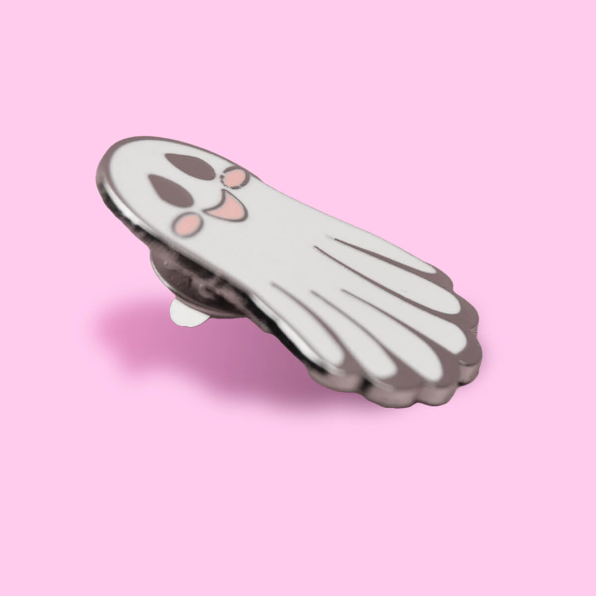 Cute Ghost Enamel Pin | Luna