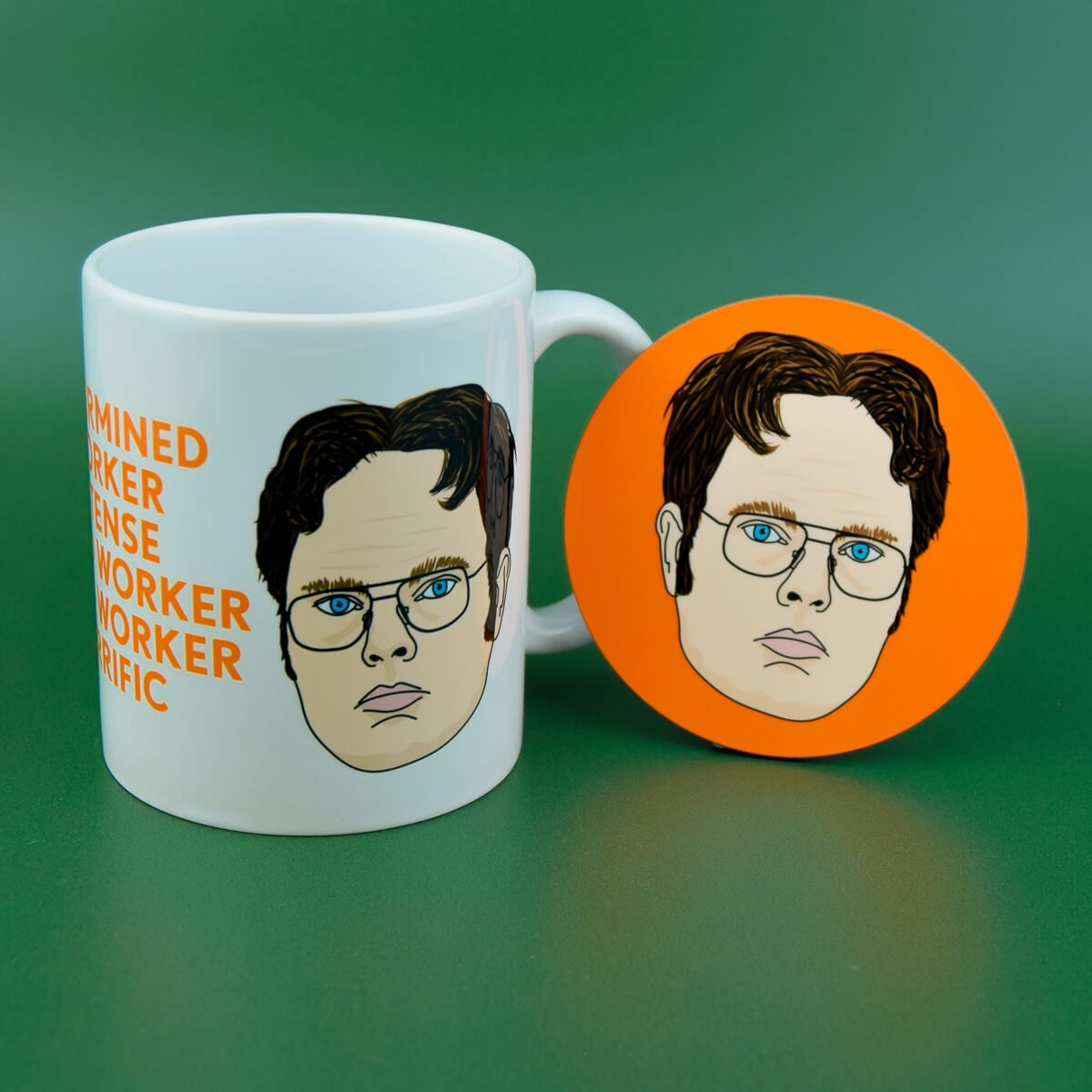 Dwight Schrute Mug & Coaster - Luna