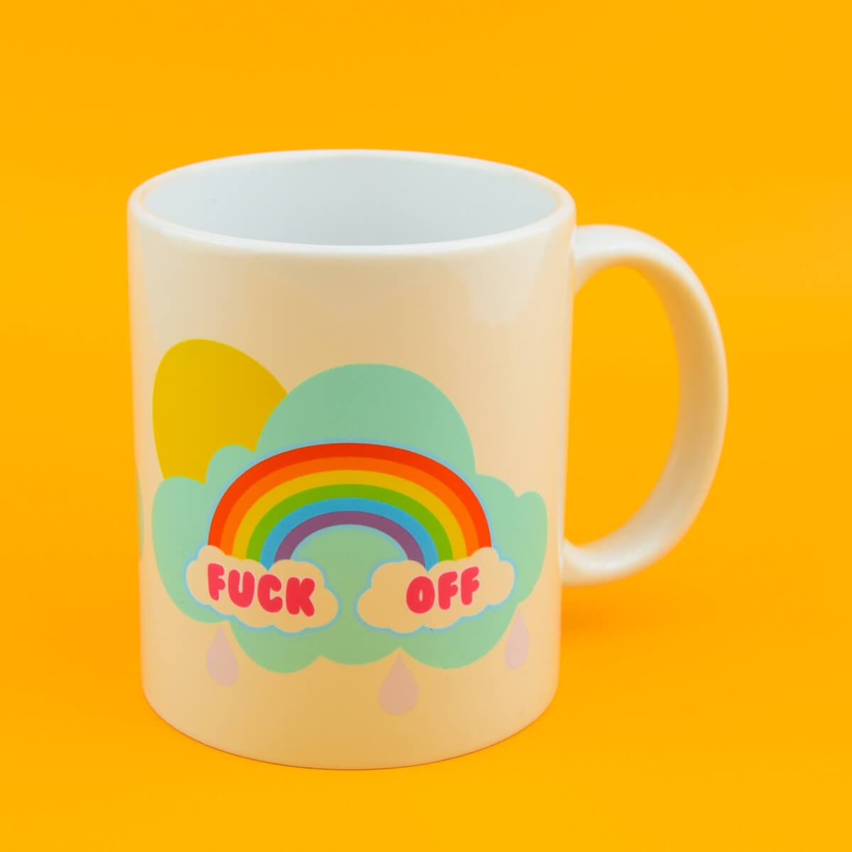 Fuck Off Rainbow Mug - Luna