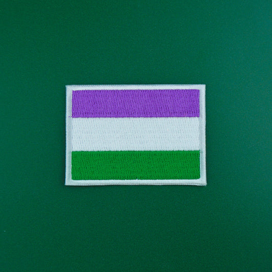 Genderqueer Flag Patch | Luna