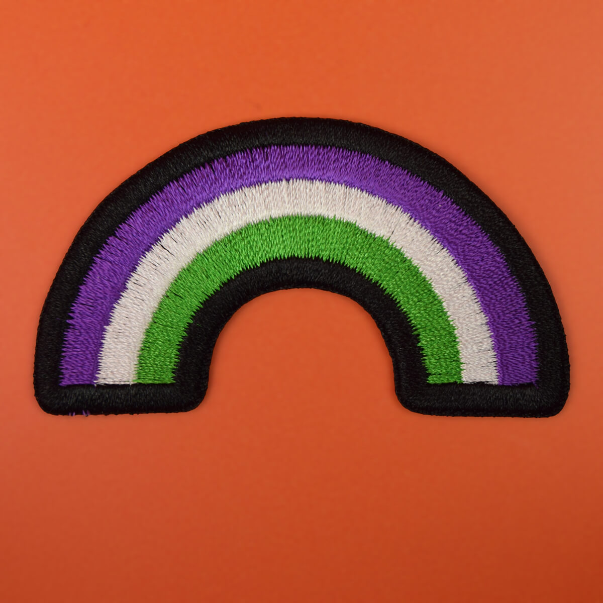 Genderqueer Rainbow Patch | Luna