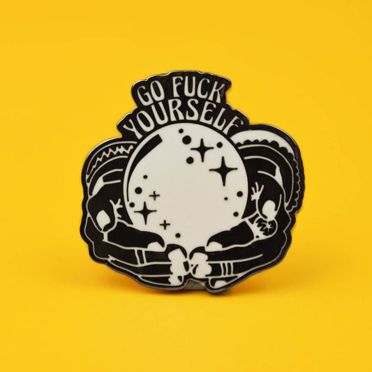 Go Fuck Yourself Enamel Pin | Luna