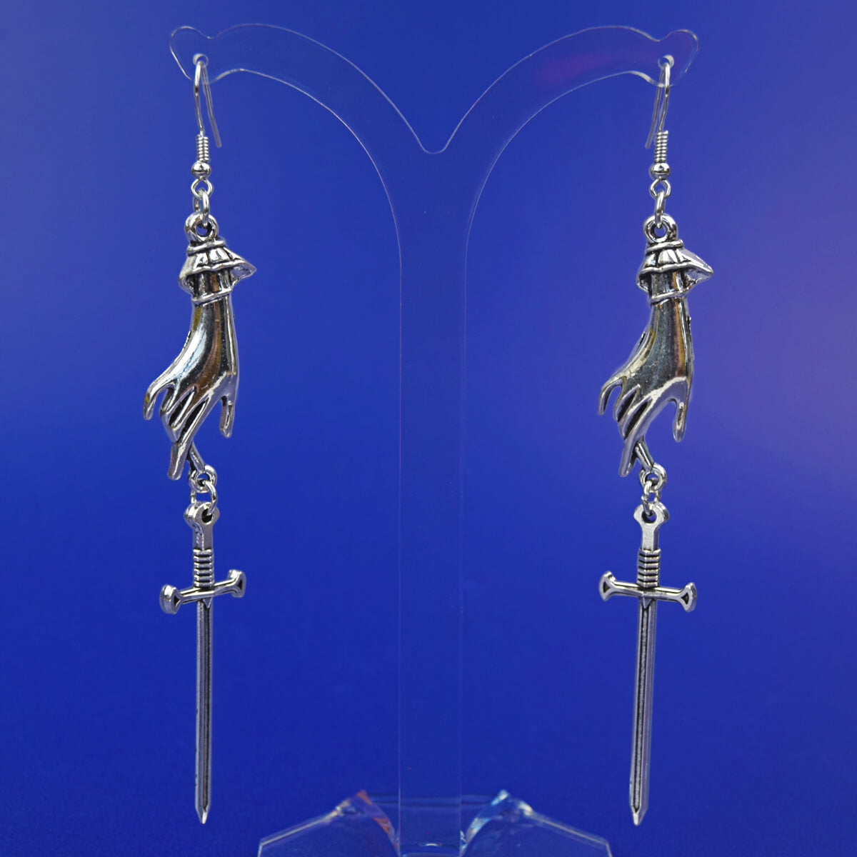 Hand & Sword Earrings | Luna