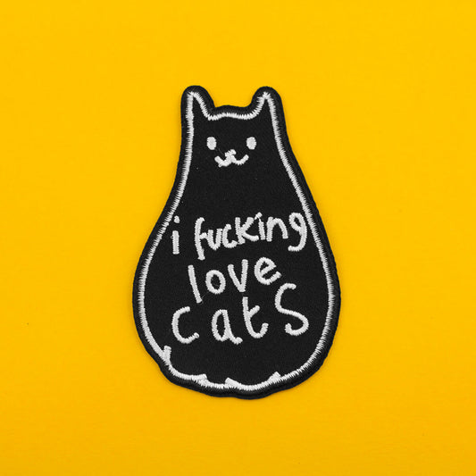I Fucking Love Cats Patch | Luna