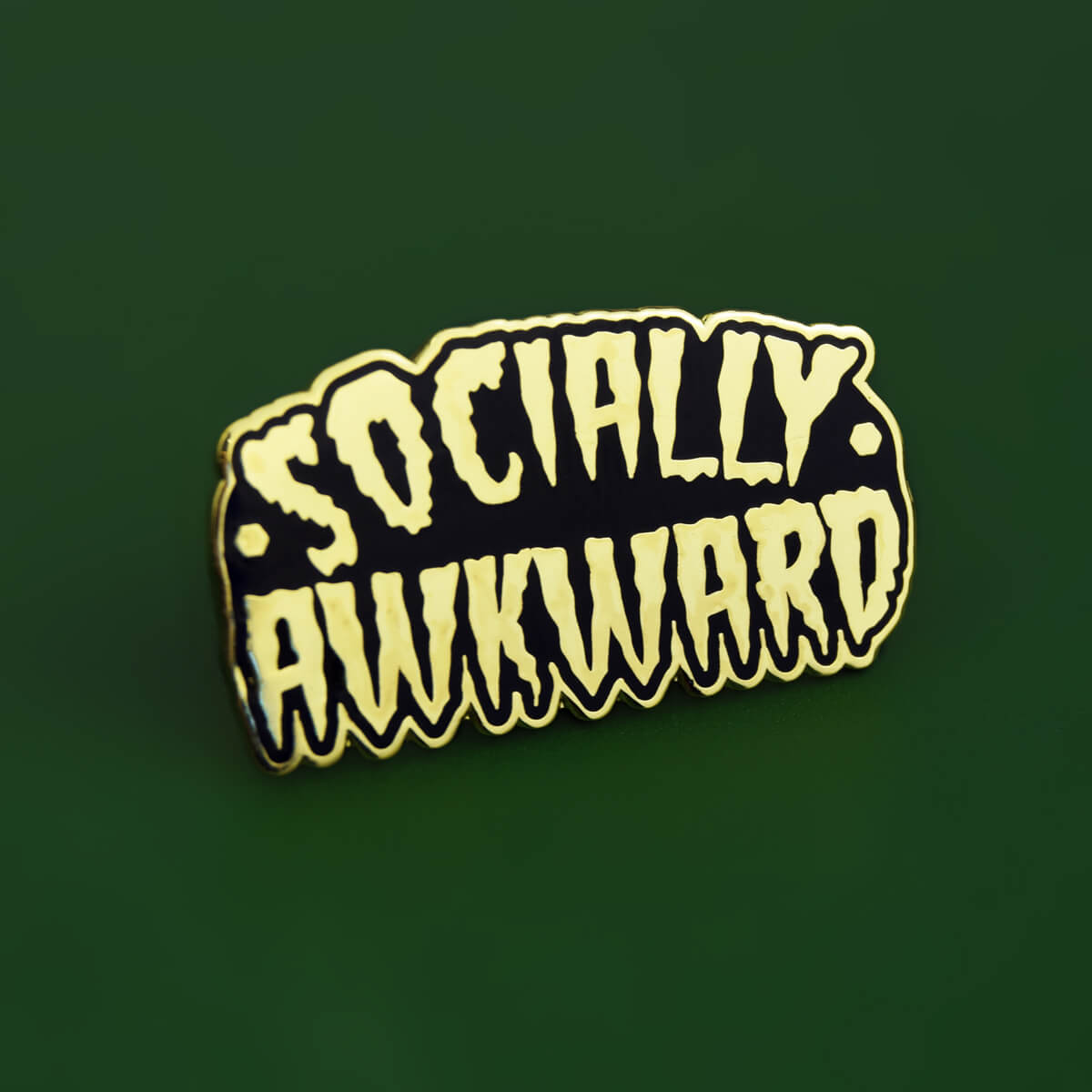 Socially Awkward Enamel Pin | Luna