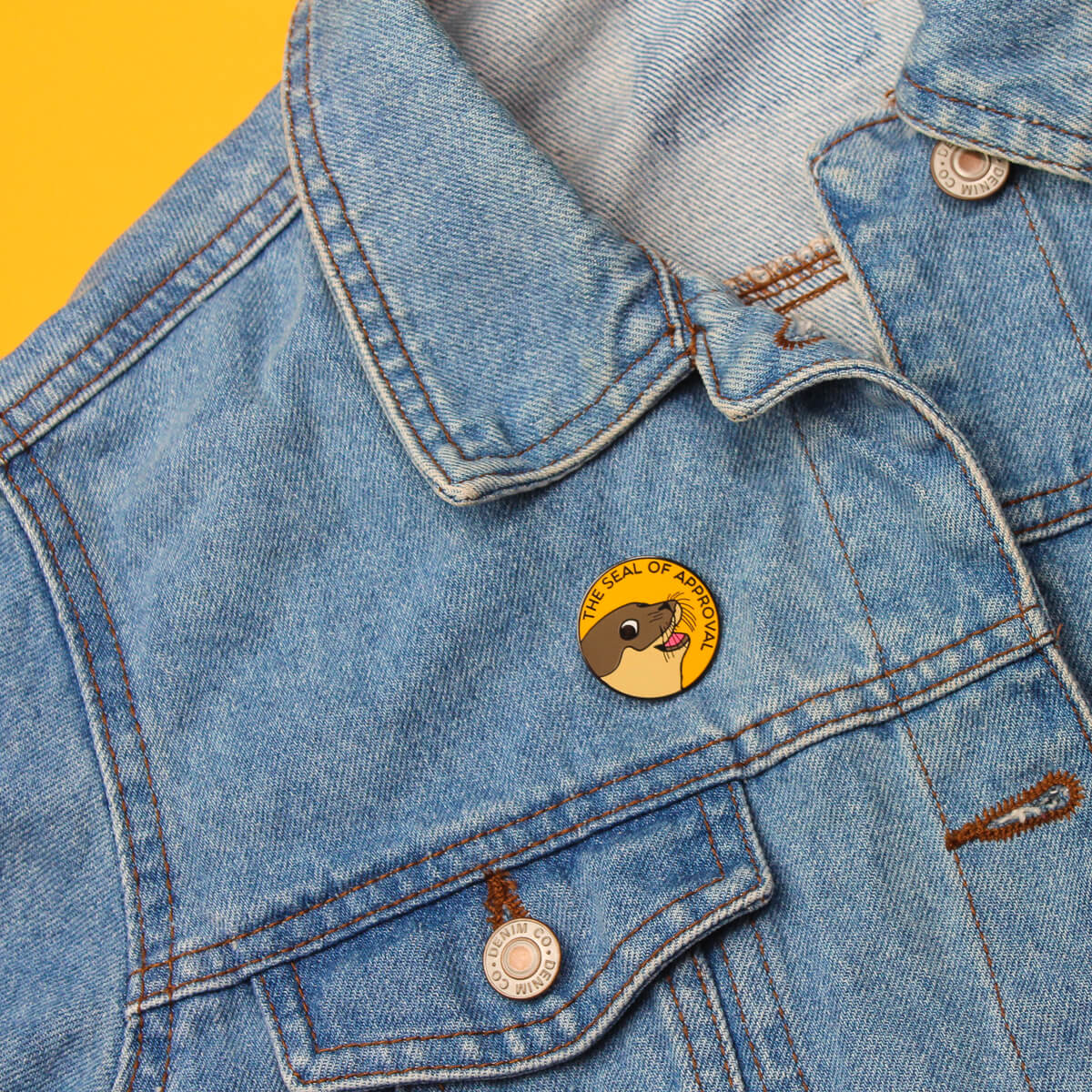 The Seal of Approval Enamel Pin | Extreme Largeness Wholesale