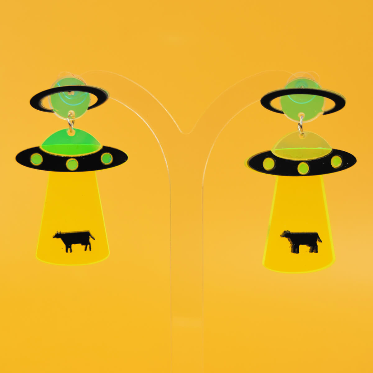 UFO Earrings | Luna